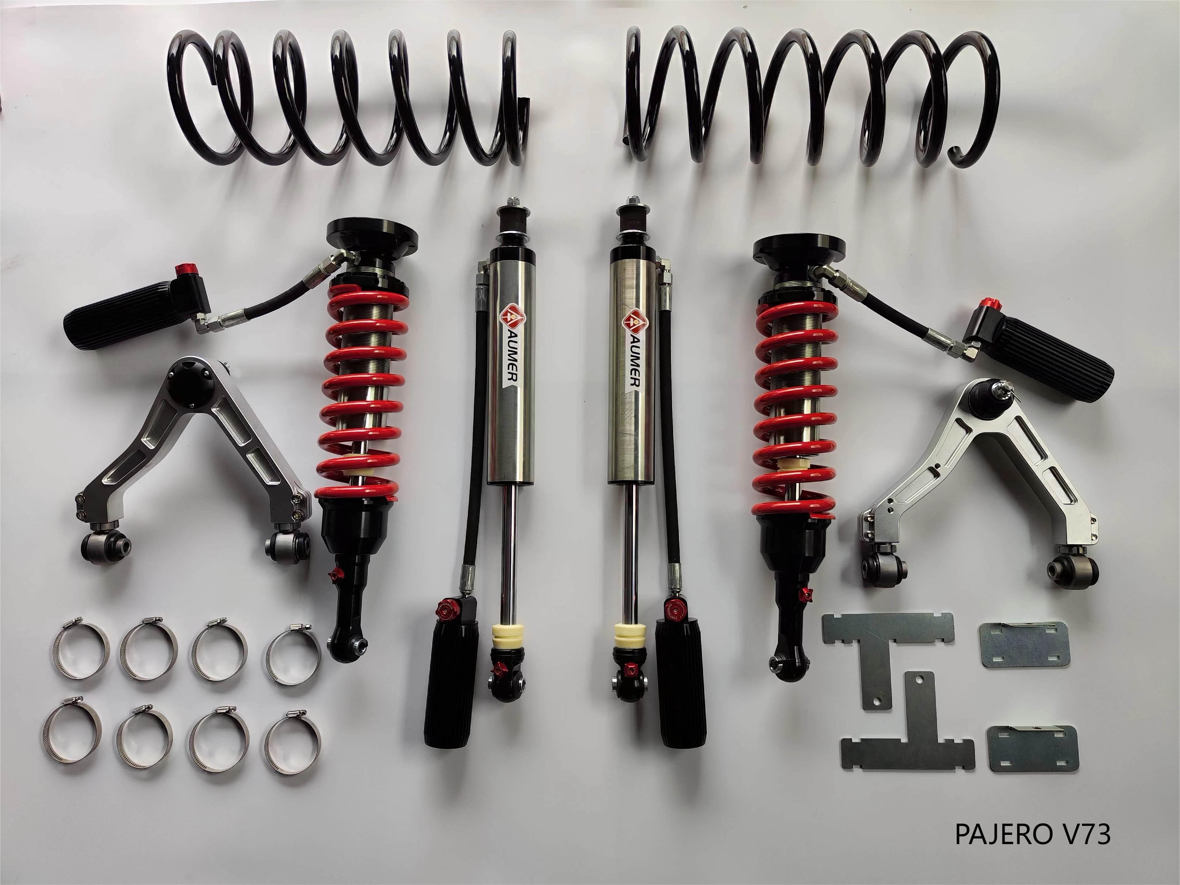 Aumer Pajero V73 Off Road Suspension Lift Kit 4x4 Shock Absorber for Mitsubishi Pajero V73