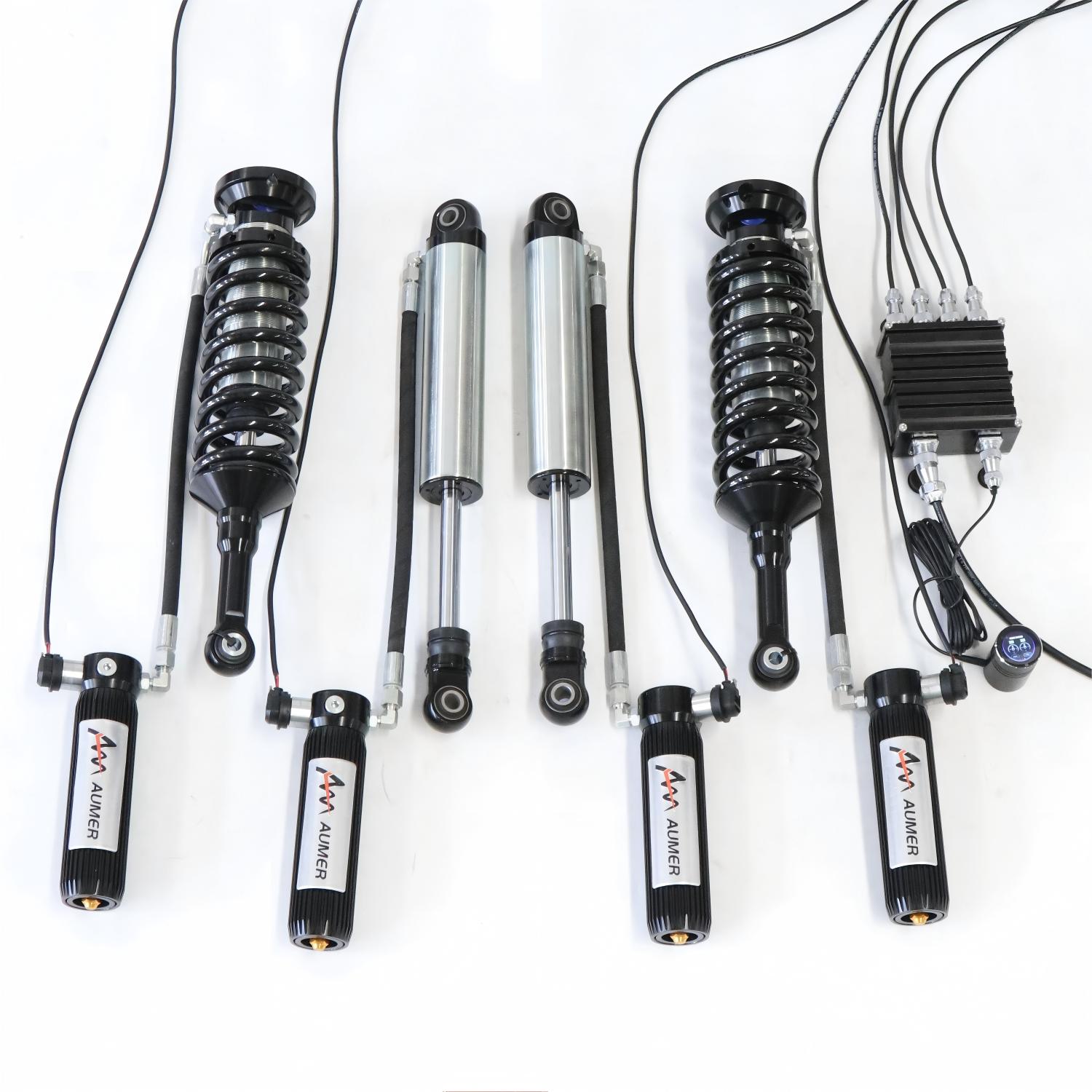 Aumer Dmax Remote Control Electronic Adjustable Shock Absorber 4x4 Off Road Suspension Lift Kit for GM Holden Colorado D MAX