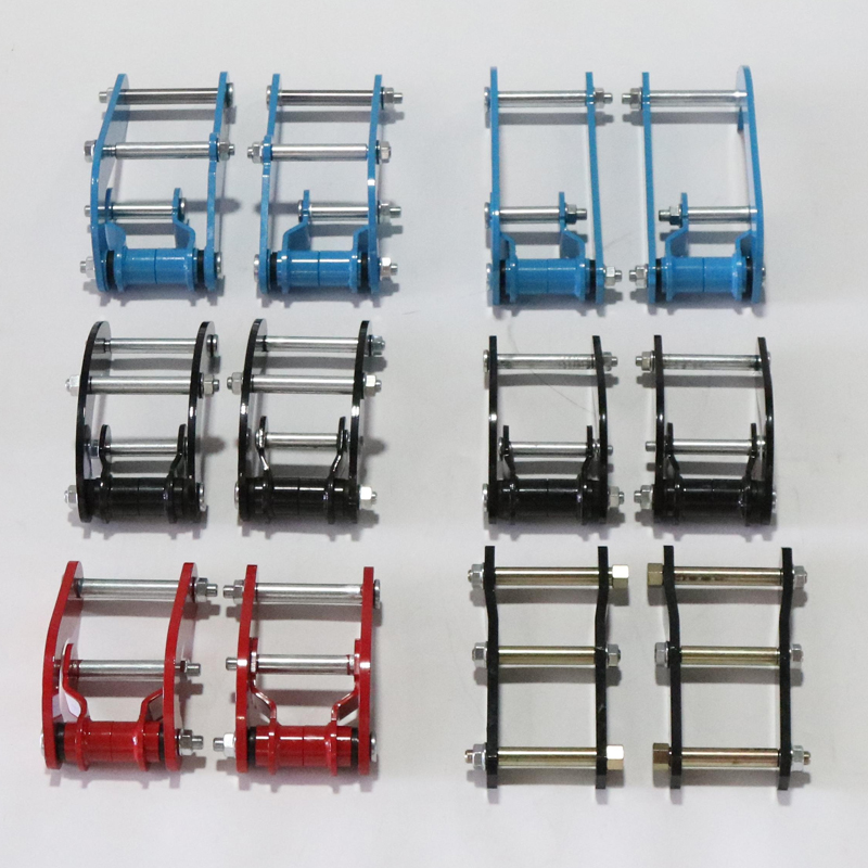 Aumer Extended Shackles Leaf Spring Lift Suspension Kit Extended Shackle for LC 76 79 Tacoma Hilux VIGO REVO Dmax Ranger Navara Triton L200