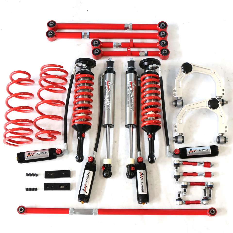 Aumer D Series Damping Force Adjustable Suspension Lift Kit 4x4 Off Road Shock Absorber for Toyota N210 N280 2003-2024 4Runner