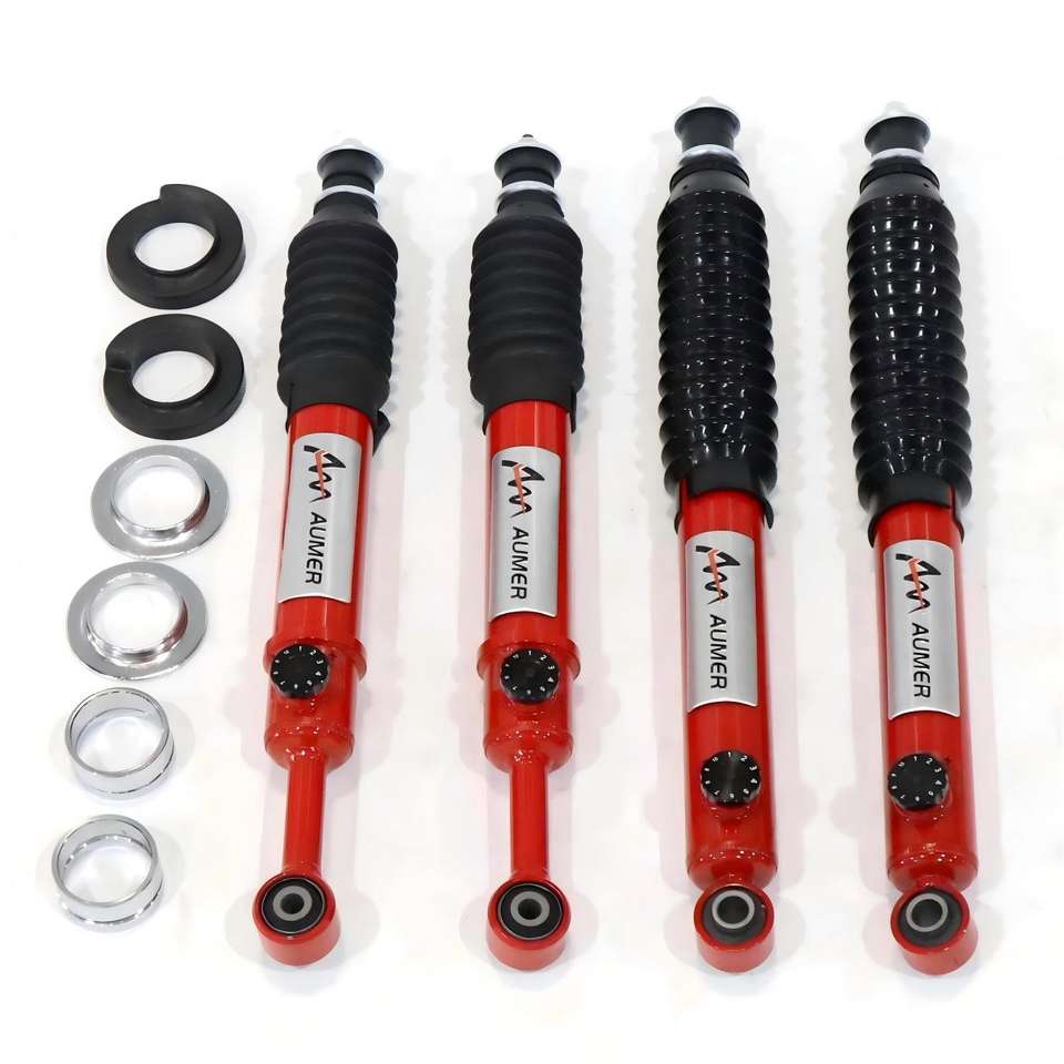 Aumer K Series 58mm Body 22mm Shaft Adjustable Suspension 4x4 Off Road Shock Absorber for Toyota Fortuner