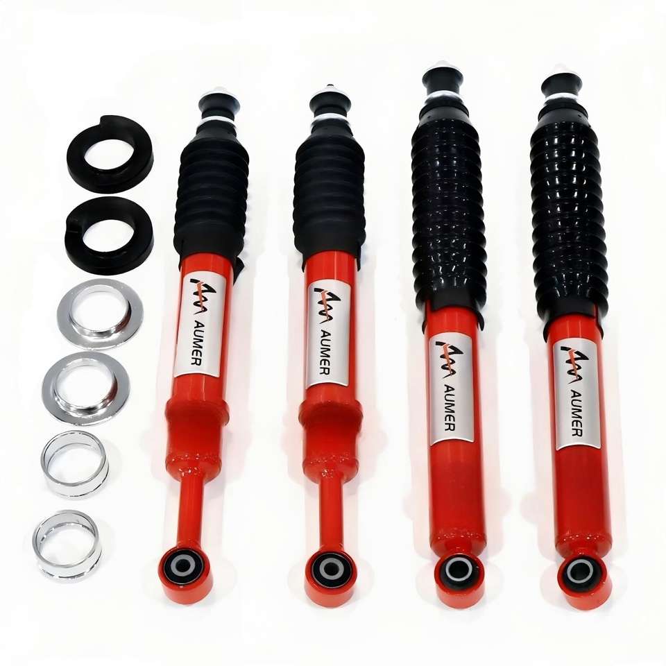 Aumer T Series Shaft Body Diameter 20mm/58mm Heavy Duty 4x4 Off Road Shock Absorber Suspension Kit for Toyota Prado FJ Cruiser