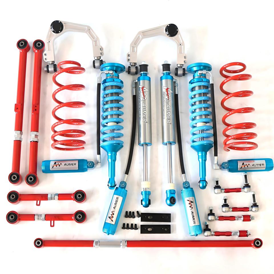 Aumer N Series 4x4 Off Road Remote Reservoir Shock Absorber and Full Set Lifting Kits for Prado 120 FJ CRUISER