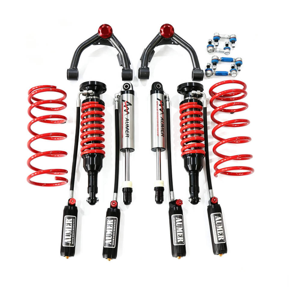 Aumer N Series Compression Adjustable Suspension Lift Kit Coilover 4x4 Off Road Shock Absorbers for Pajero Montero Sport 2015 +