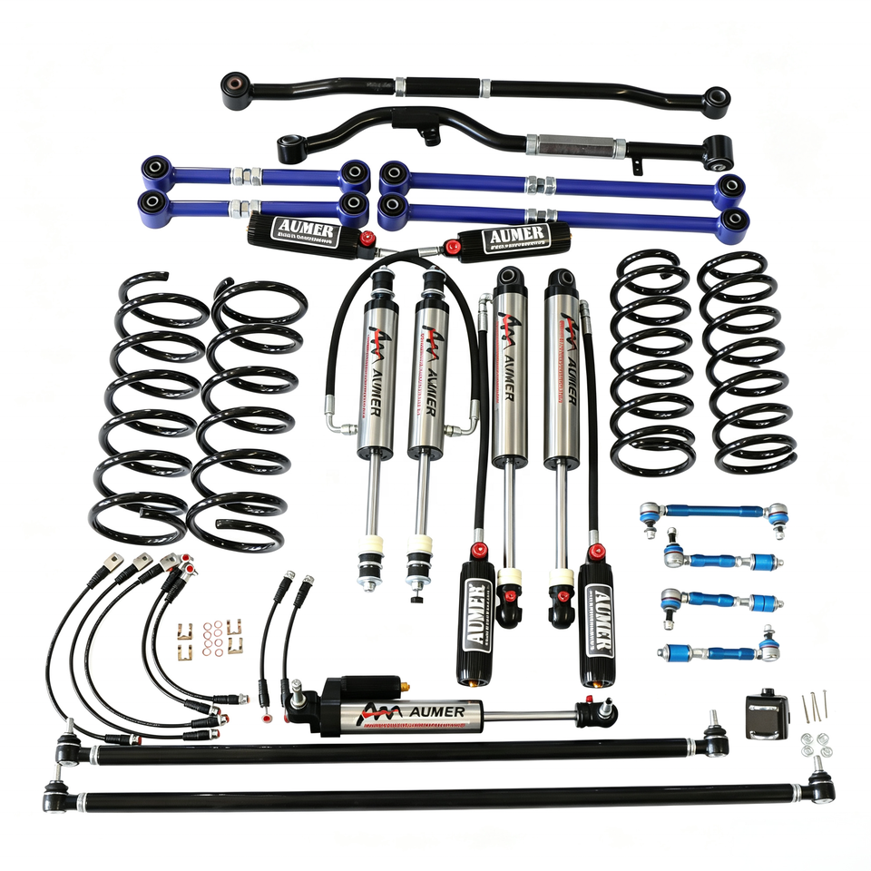 Aumer D Series Compression Rebound Adjustable  4x4 Off Road Nitrogen Shock Absorber Suspension Lift Kit for Nissan Patrol Y61