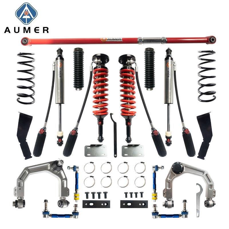 Wuhu Aumer FJ Cruiser 4wd off Road Suspension Parts 4x4 Lifts Nitrogen Remote Reservoir Fj Cruiser Suspension Shock Absorber