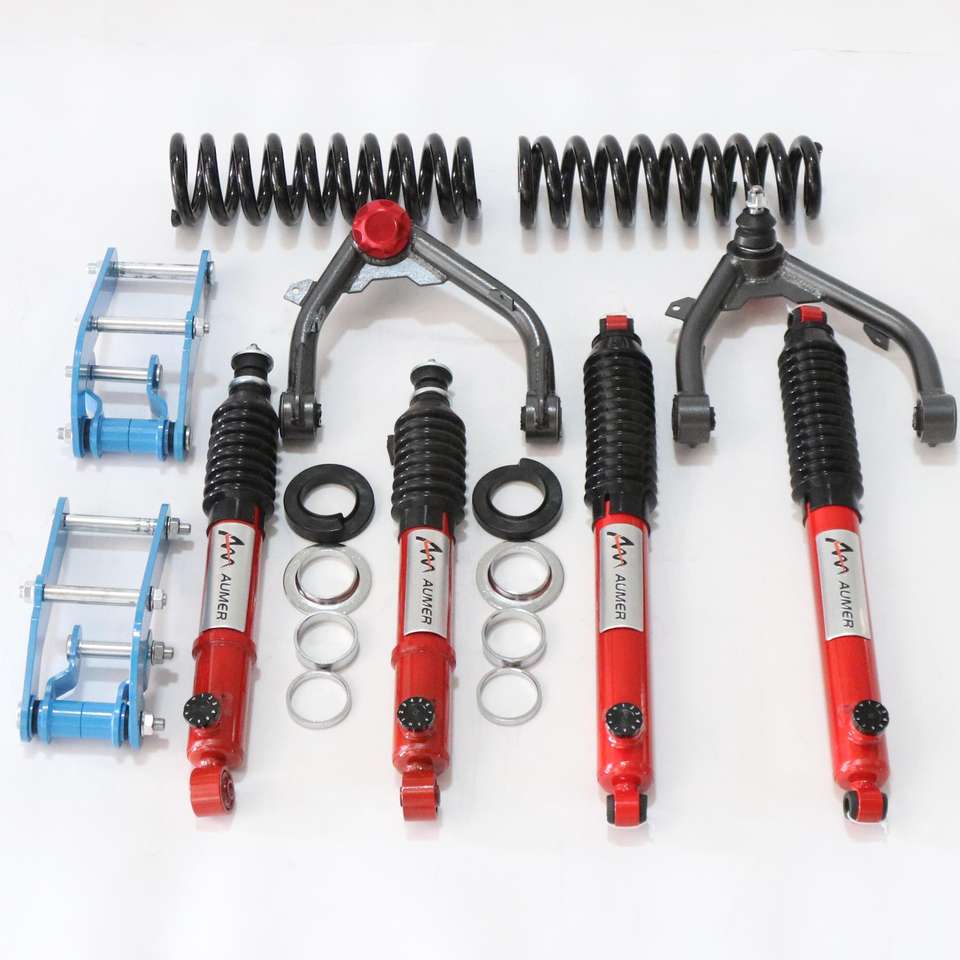 Aumer K Series D-MAX Twin Tube Shock Absorber Adjustable Off Road Suspension Kit for ISUZU D-MAX RG 2012-2020 Chevrolet Colorado